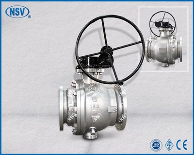 Válvula de esfera lubrificada de aço de liga 5A austenítica